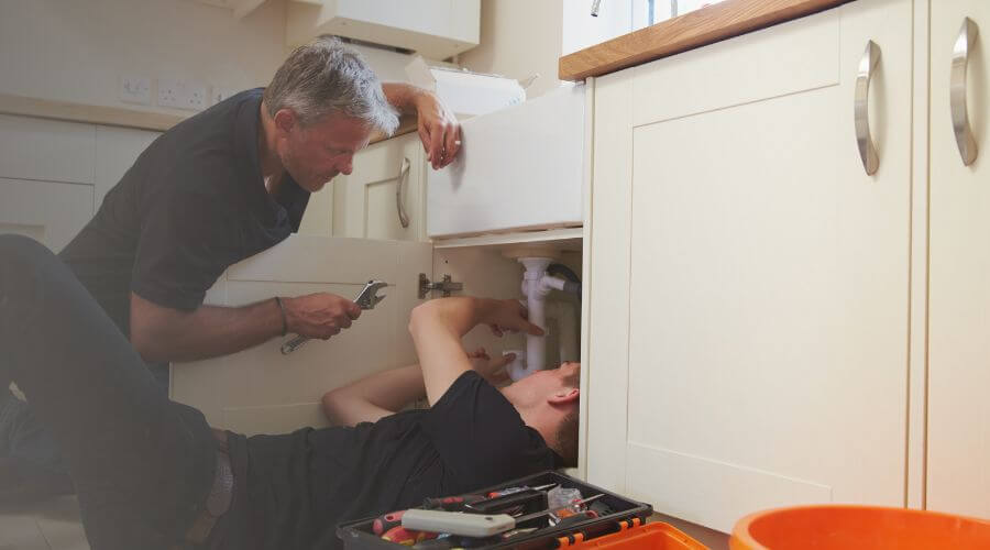 Professional burst pipe repair services in Birchleaf, VA